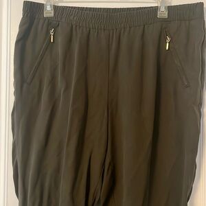 I.N.C International Concepts olive green 100% tencel joggers